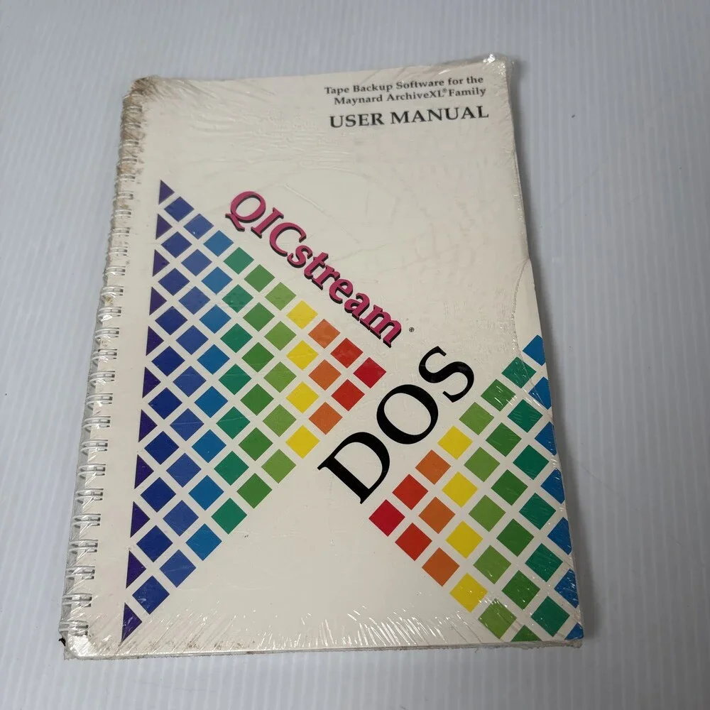 Maynard QICstream DOS Tape Backup Software User Manual ArchiveXL Family Guide